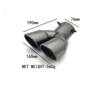 IX35尾喉汉兰达双管CRV普拉多SUV改装 型排气管 排气管不锈钢改装