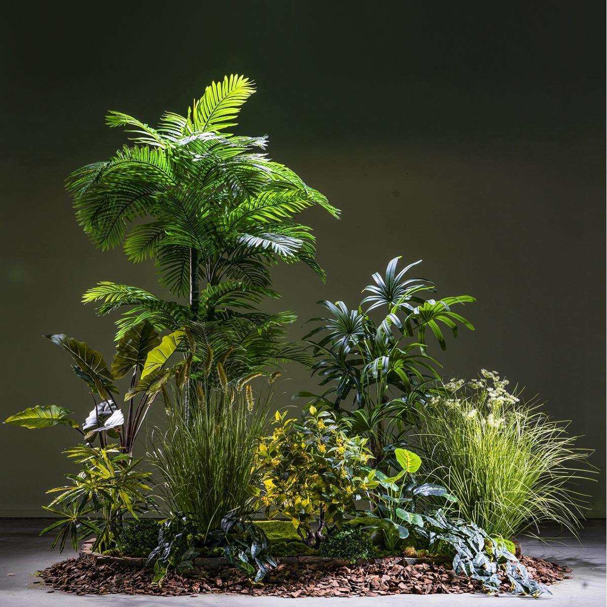 大型仿真绿植造景仿生植物组合景观室内假树落地摆件盆栽橱窗装饰