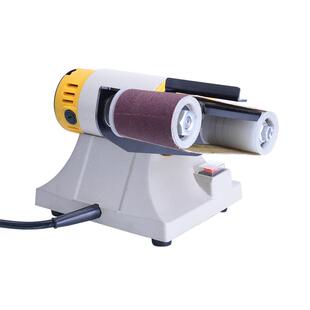 东润台式 多YAU能带机磨光机打磨砂机木工光打磨抛机功台磨机雕刻