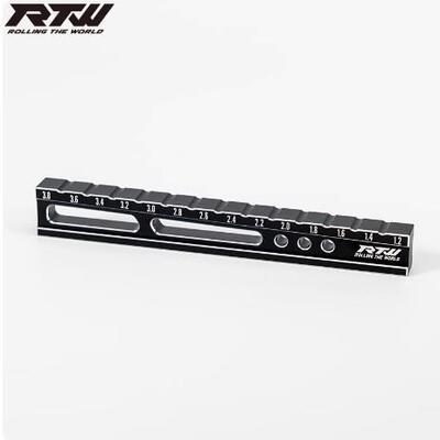 RTW 调车工具 高精度铝制下止点尺 黑（3.0-7.8mm）RTW-TC3678H