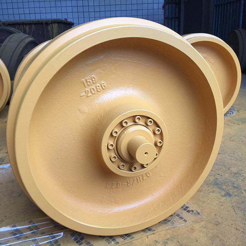 卡特D6H D6R引导轮推土机底盘件导向轮单双边支重轮SF/DF齿块