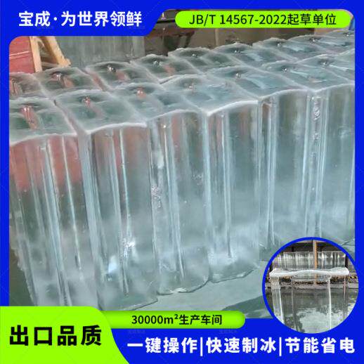 宝成5吨10吨20吨冰球透明冰机食用冰块机商用制冰机吨位可选