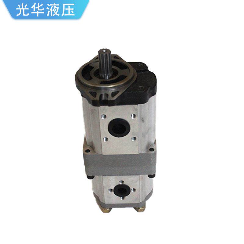 厂家一年质保 拖拉机方向机助力齿轮泵 光华液压 配套双联泵