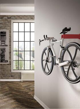ITALY自行车挂壁式停车架单车墙壁挂架挂钩挂墙架家用停车架