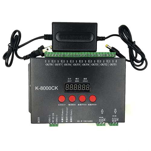 彩亮K-8000C LED可编程幻控制器户外工程台舞K-K-800TV化K智能控