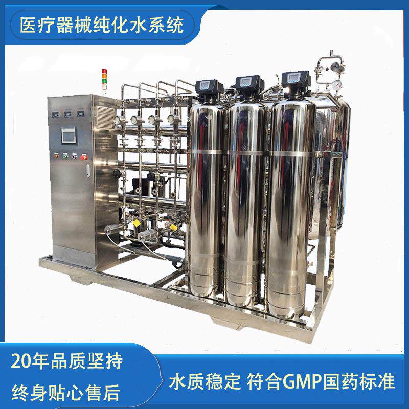 医药纯化水系统检验用水ro双级反渗透EDI超纯水设备电子超纯水机