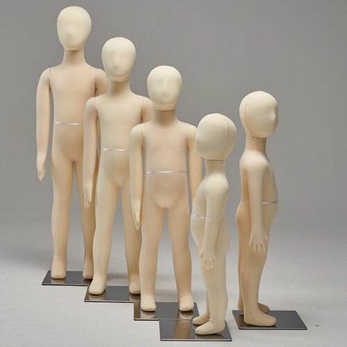 服装店儿童模特展示架全身童装软体婴儿小孩服装橱窗模特架子道具