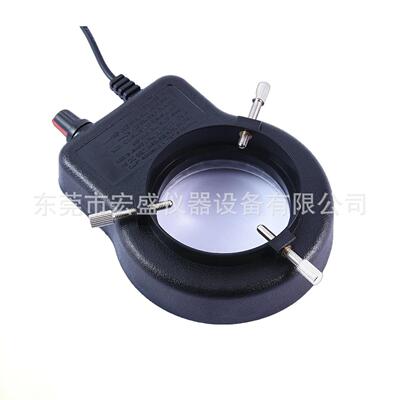 体式显微镜视频电子专用LED环型光源56led灯补光灯带电源节能开关