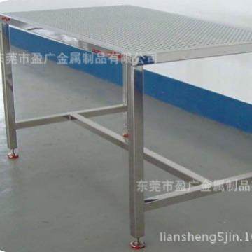 浙江流水线防静电工作台 800*1200*1500孔板不锈钢工作台