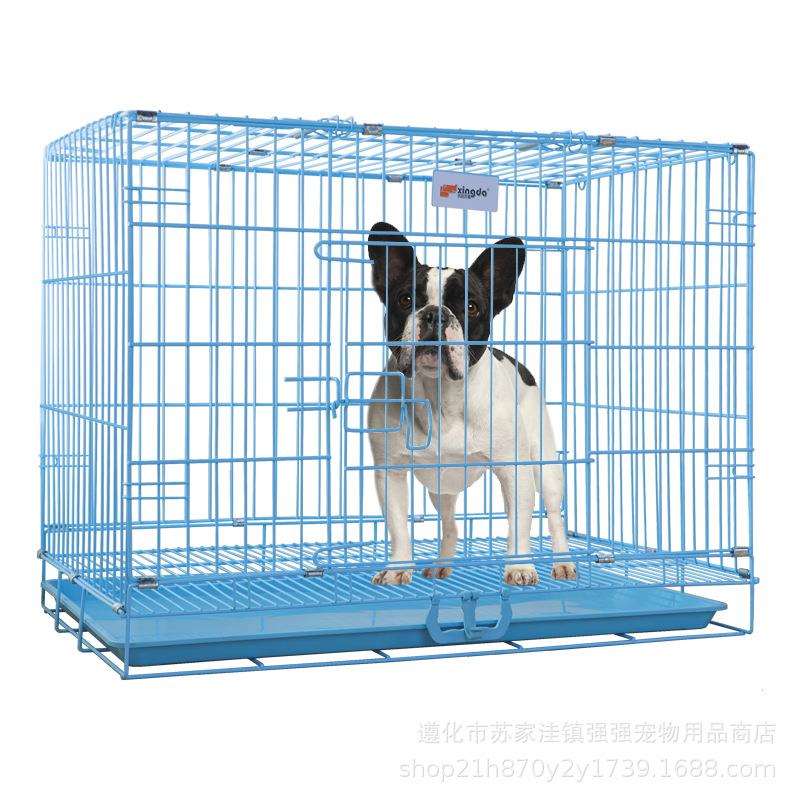厂家直销加粗狗笼小型犬幼犬泰迪比熊笼家禽鸡笼鸭笼笼宠物用品