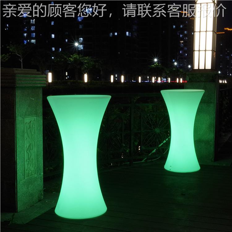 家-BT601现货户外L酒吧发使用E厂D发光桌 酒店晚会光桌酒吧发光家