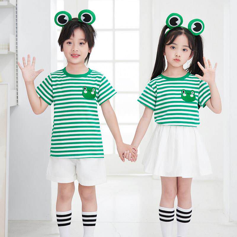 六一儿童小青蛙表演服幼儿园小跳蛙舞蹈服小学生卡通动物演出服装