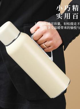 颜值保温暖水女壶316水不锈钢男商务办公高泡LZP茶保温壶家用焖茶