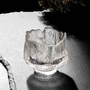 微醺小酒杯网红老式一两子玻璃杯女生精致好看的日式透明清酒杯壶