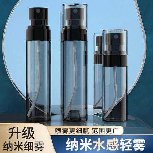 Travel-sized spray bottles for cosmetics, alcohol, and facia