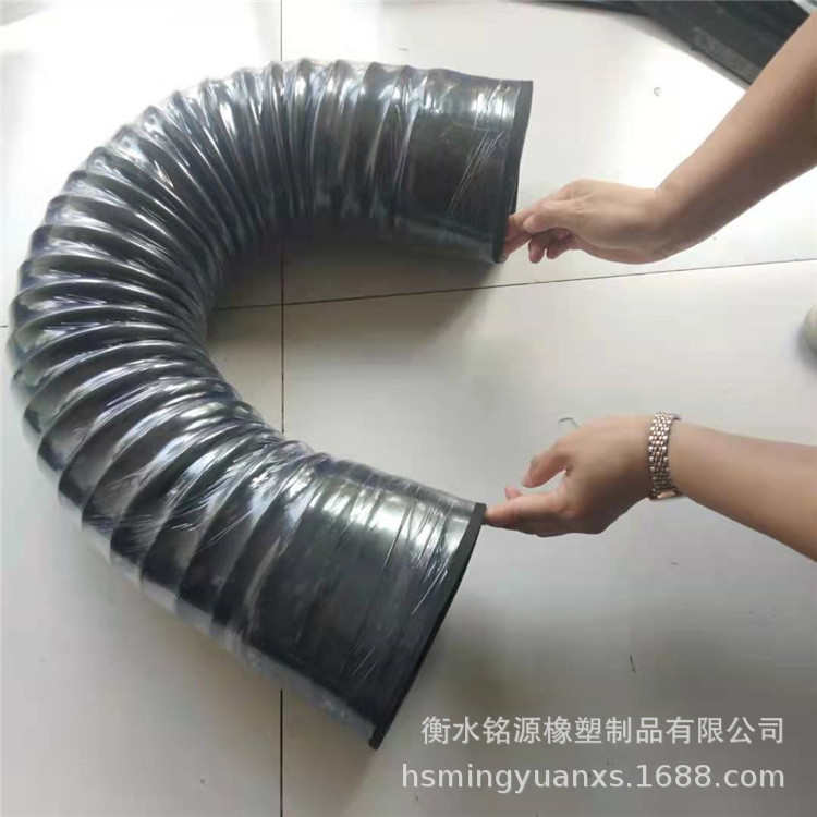 橡胶伸缩管桥梁排水伸缩管橡胶伸缩管钢丝骨架除尘橡胶管量大从优