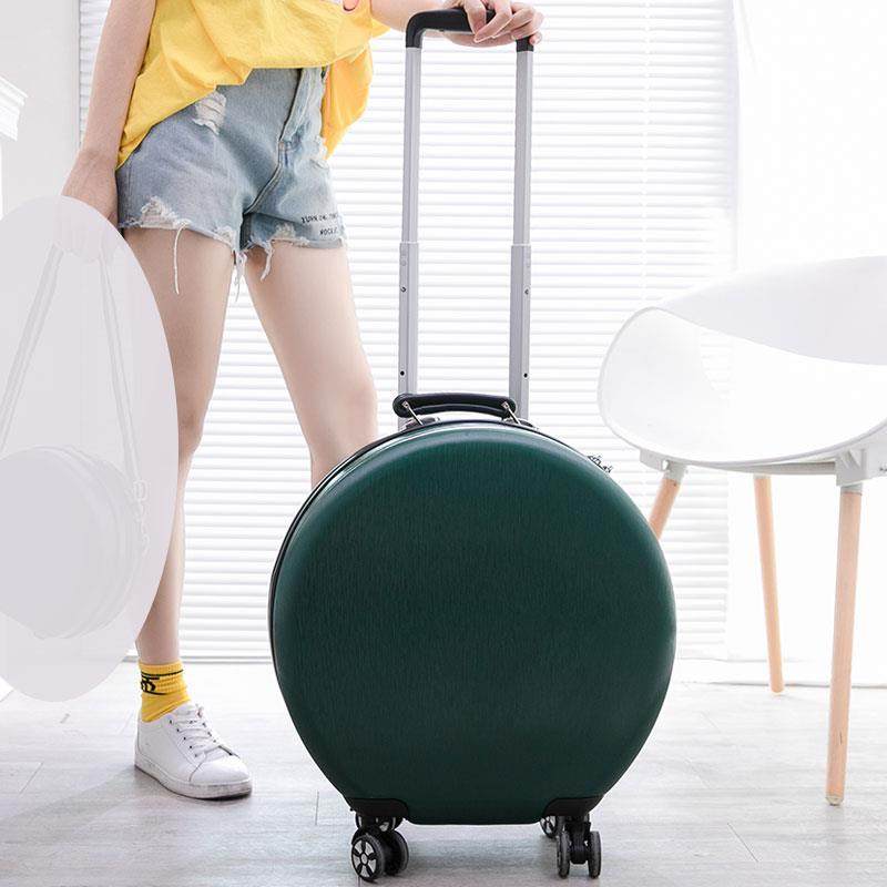 新款女迷你行李箱轻便小型登机拉箱包密码旅行箱包小号男子20寸杆