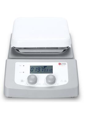 LCD数控6寸方盘加热型磁力搅拌器大龙MS-H380-Pro温度380度5L