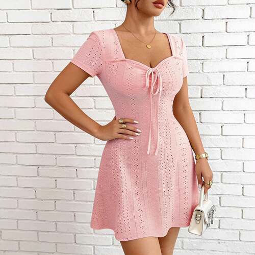Dress Skirt Womens Ladies Sexy Chic Summer New Cream Knitted