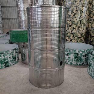 不锈钢大型不生锈储粮仓谷仓粮食囤家用新款防潮食品级储谷桶加厚