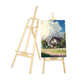 kt板展架广告三脚挂画架 立式 厂家直销松木质展架 1.5米实木画架
