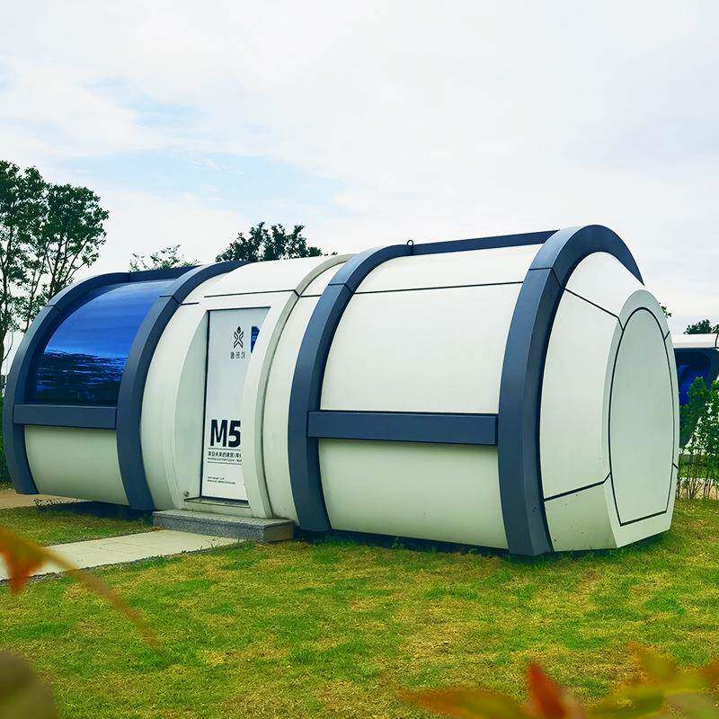 金属小房子 网红户外移动微型住宿小屋 露营地亲子主题太空舱房