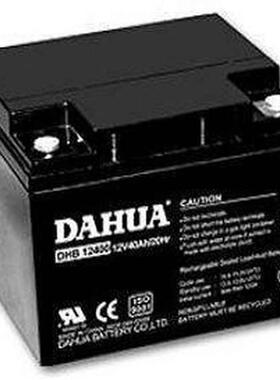 大华DAHUA蓄电池DHB12170 铅酸免维护12V17AH阀控密封式