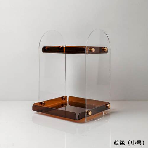 亚克力妆品展示桌架面杯架多层化香水口红置纳物SC001架多功能杯