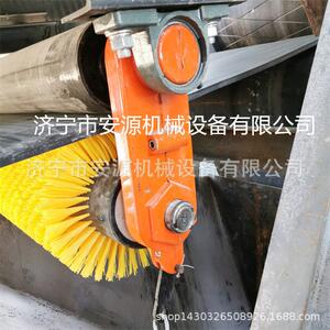 被动式尼龙毛刷清扫器  无源滚刷清扫器 水泥厂 矿山毛刷清扫器