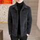 加棉羊剪绒高端夹克毛呢子男士 秋冬季 外套 2025新款 羊绒大衣男短款