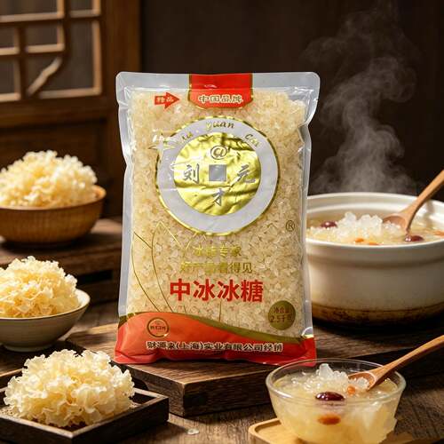 新疆包邮刘元才牌碎冰糖粒碎土冰糖老冰糖黄冰糖烘培糖水原料冰糖