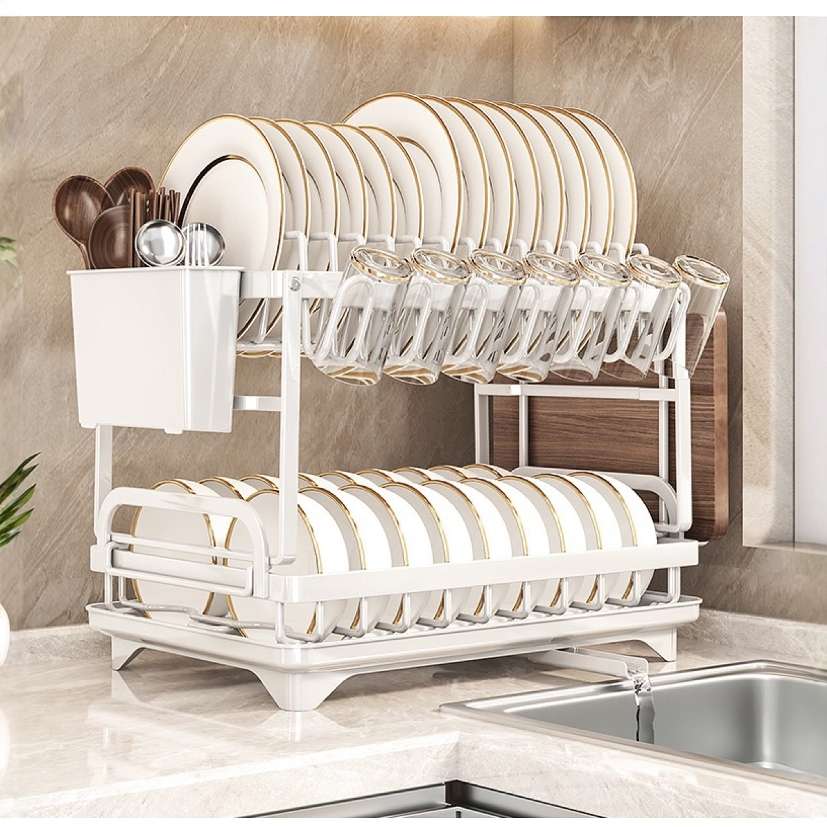 碗架沥水架厨房置物架家用多功能碗碟碗盘放碗架碗筷收纳盒碗柜子