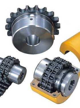 滚子链联轴器链条联轴器链轮联轴器KC4014 CR4014整体锻造 出口品