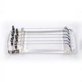 迷你实木古筝练习器便携水晶古筝练指器手指训练器古筝练习配件