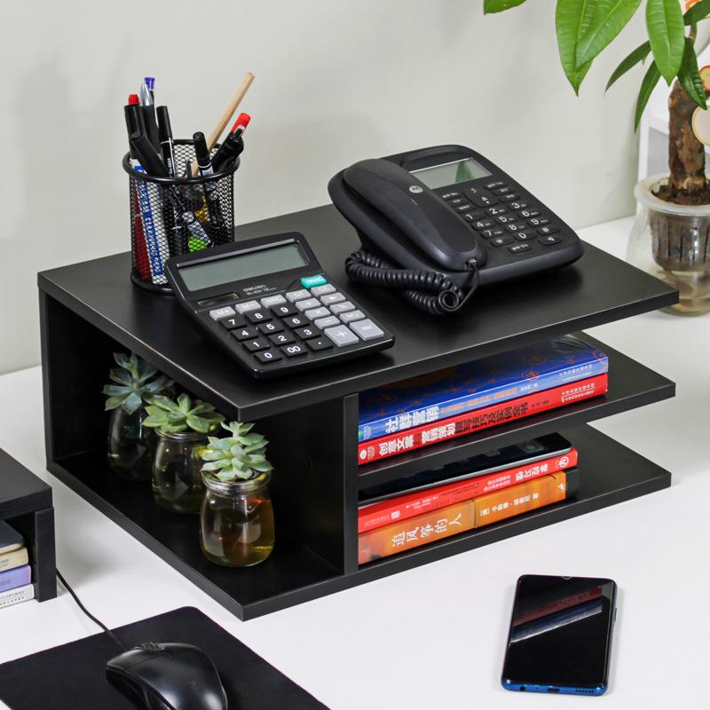 打印机置物架办公桌桌面小型复印机增高支架桌上多层整理收纳架子