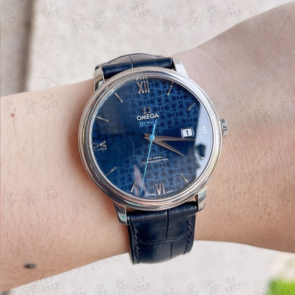 9.8新欧米茄碟飞小熊面盘机械手表男表424.13.40.20.03.003