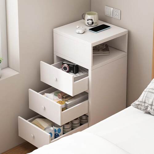 超窄床头柜简约现代简易收纳柜小型床边收纳柜卧室家用简易置物架