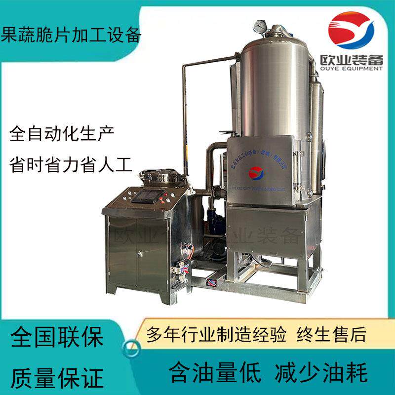 香酥脆枣真空低温油炸机器 香菇脆低温油炸机 海带脆低温油炸设备