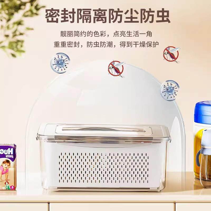 宝妈背奶专用吸奶器收纳盒外出便携奶瓶收纳盒沥水防尘存储收纳箱