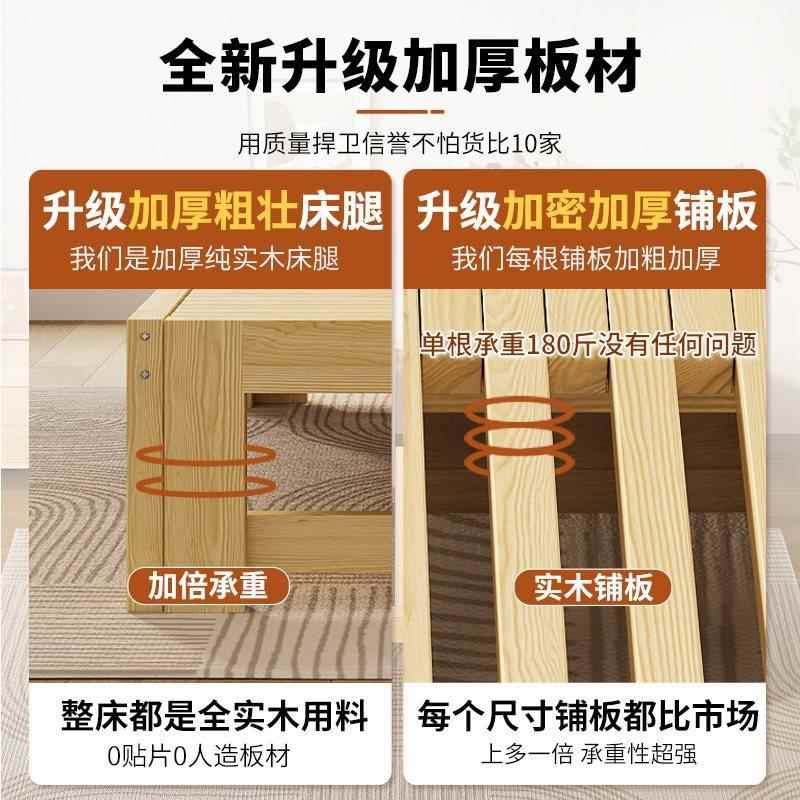 推J*沙发折床叠实木床小户型伸合缩床榻榻米拉床多功能二nz-沙发