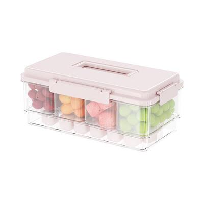 T6F便当盒水果饮料封盒冰外箱收纳盒冰分格保鲜镇盒户密手PF5MTFx