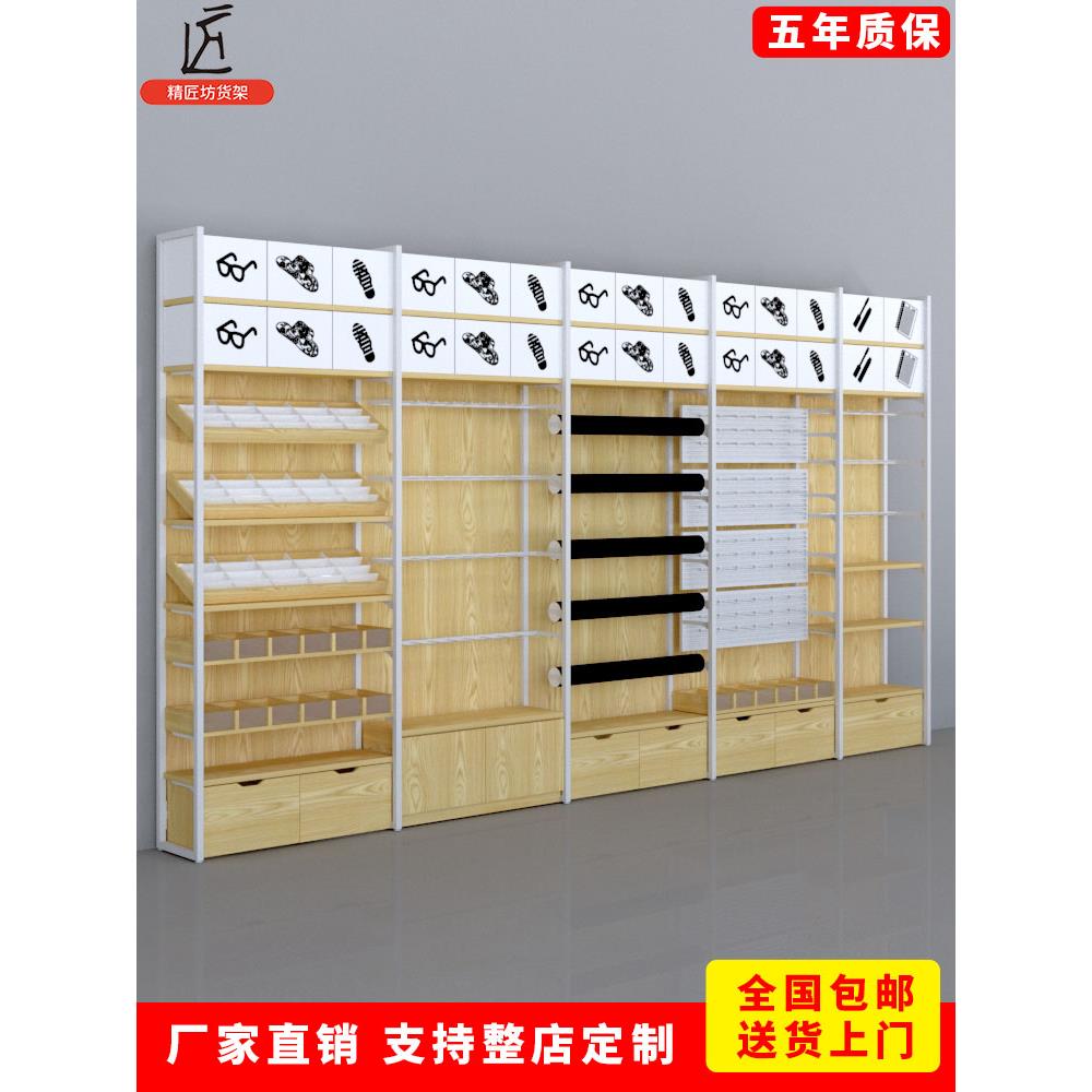 名创货架宠物文具饰品展示架母婴谷子陈列架精品店多层展示柜定制