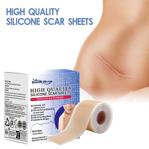 South Moon Silicone Scar Sheets for Fading Scars, Suitable f