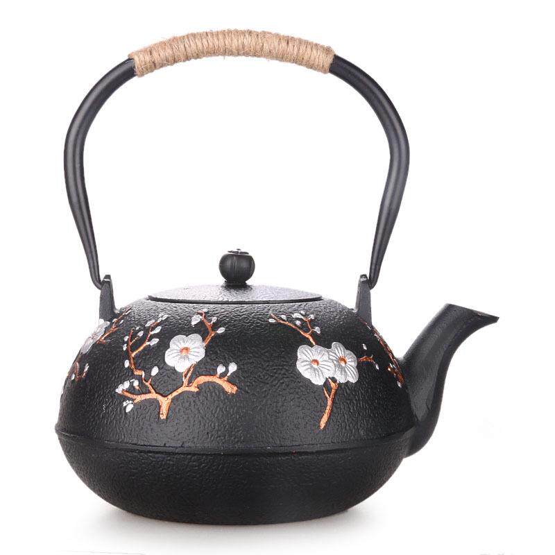 样板房软装博古架新中式茶壶铁艺茶室茶柜摆件茶馆装饰铁壶悬挂钩