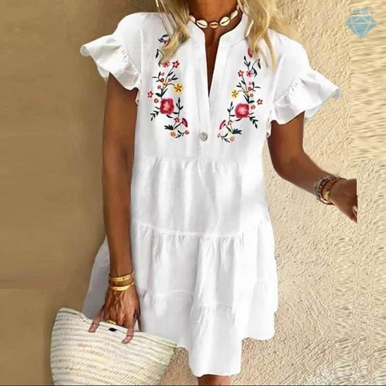 summer dress women dresses plus size maxi long african big图片