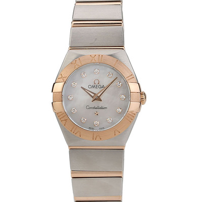 贝母面[9.8新]欧米茄公价36300星座石英女表123.20.24.60.55.001