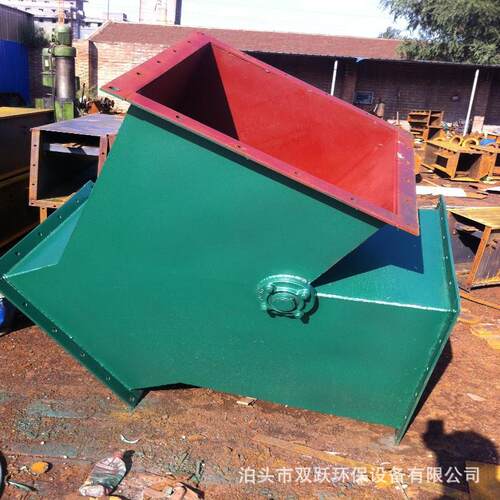 厂家现货手动三通分料器碳钢扇形卸料分向阀Y型电动下展式放料阀