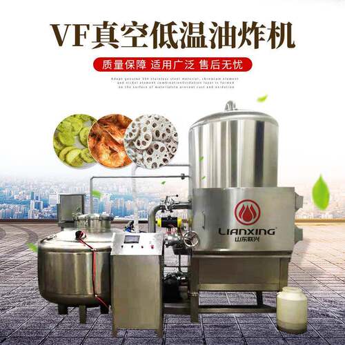 VF真空低温油炸机 水果猕猴桃 海鲜 蔬菜脆片加工设备 食品机械