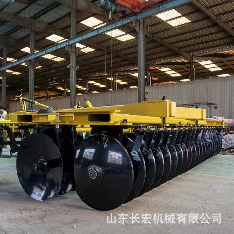 液压重型1BZ悬挂式圆盘犁48片耙缺口圆盘耙拖拉机牵引圆盘耙