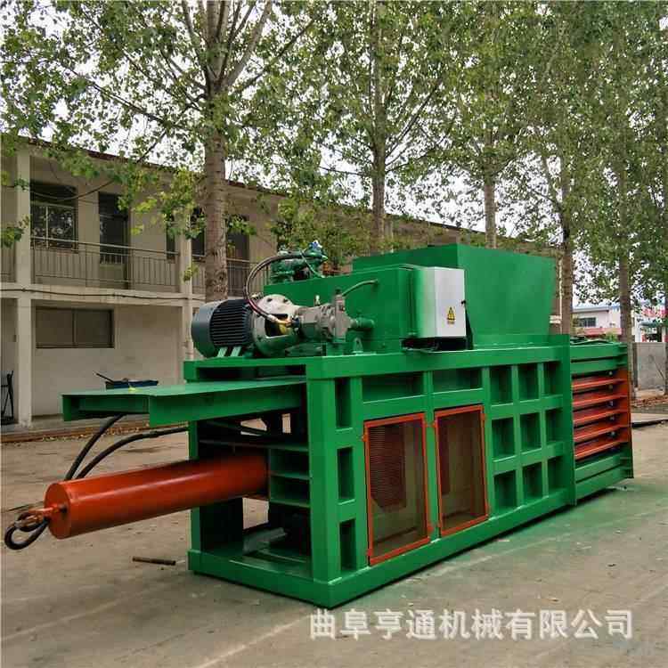 矿泉水打包机 160吨卧动式液压打包机瓶LFS 全自废纸书皮打箱包机